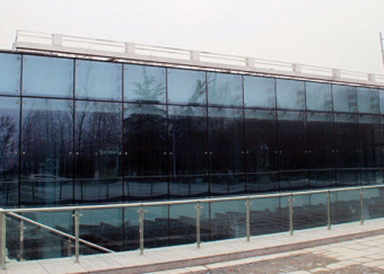 High Penetration Double Glazed Low E Glass Easy Install For Building Curtain Wall