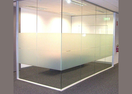 High Grade Decorative Tempered Glass / Frosted Toughened Glass With Smooth Pattern